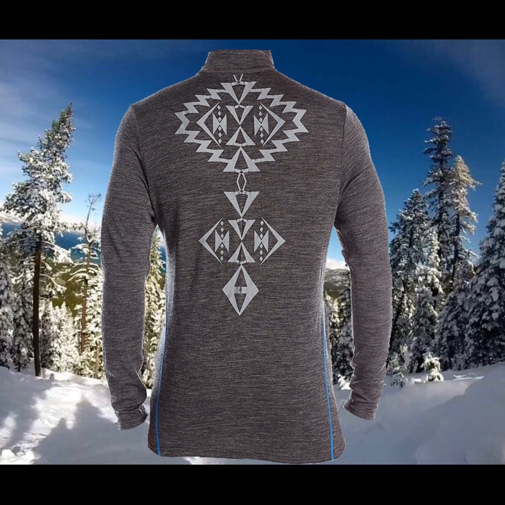 Pendleton Soft Merino Wool 1/4 Zip Base Layer Top Sweater Brand New Mens Large